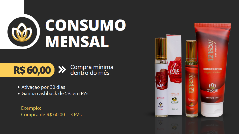 consumo mensal zyone